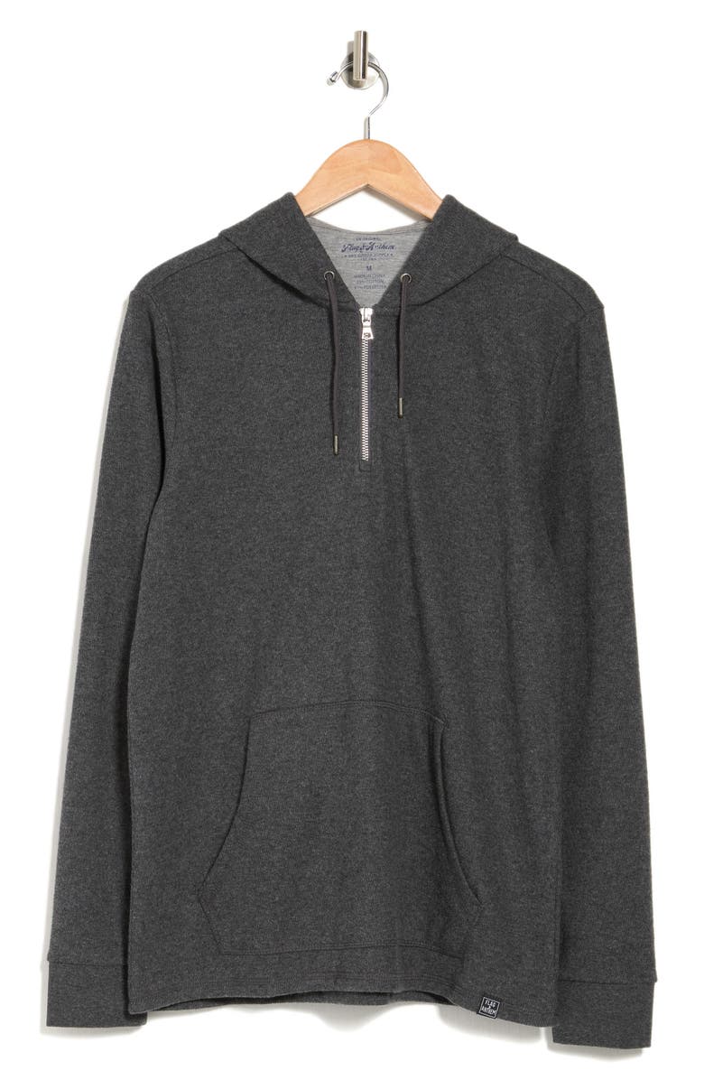 FLAG AND ANTHEM 1/4 Zip Knit Hoodie, Alternate, color, 