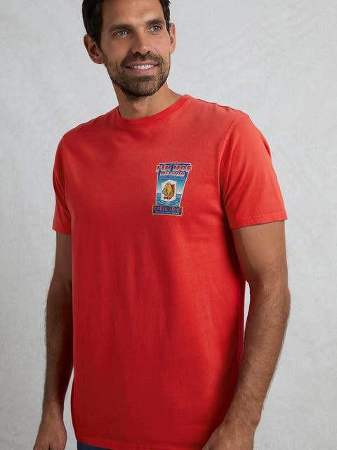 Fin Hof Back Print Artist T-Shirt