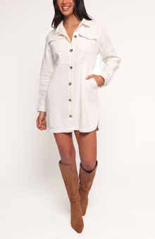 Petal & Pup Turner Long Sleeve Denim Minidress