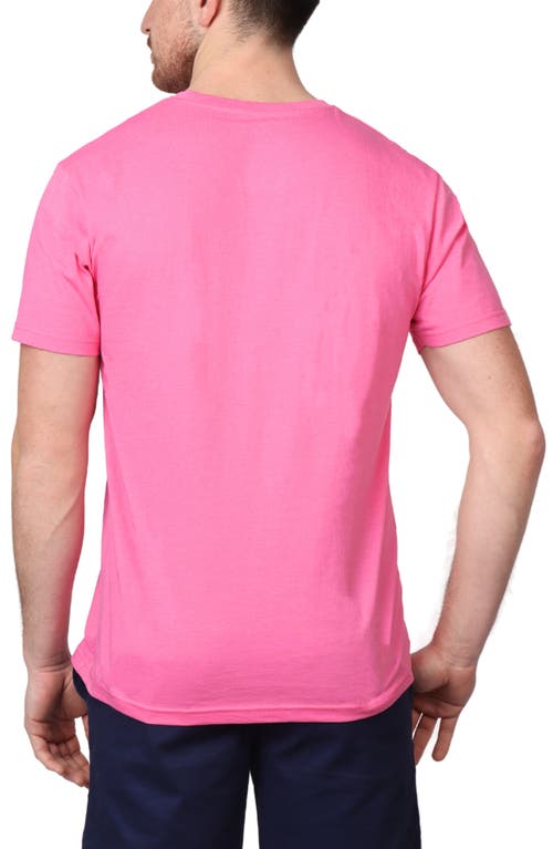 Tailorbyrd First League Graphic T-shirt In Punch Pink