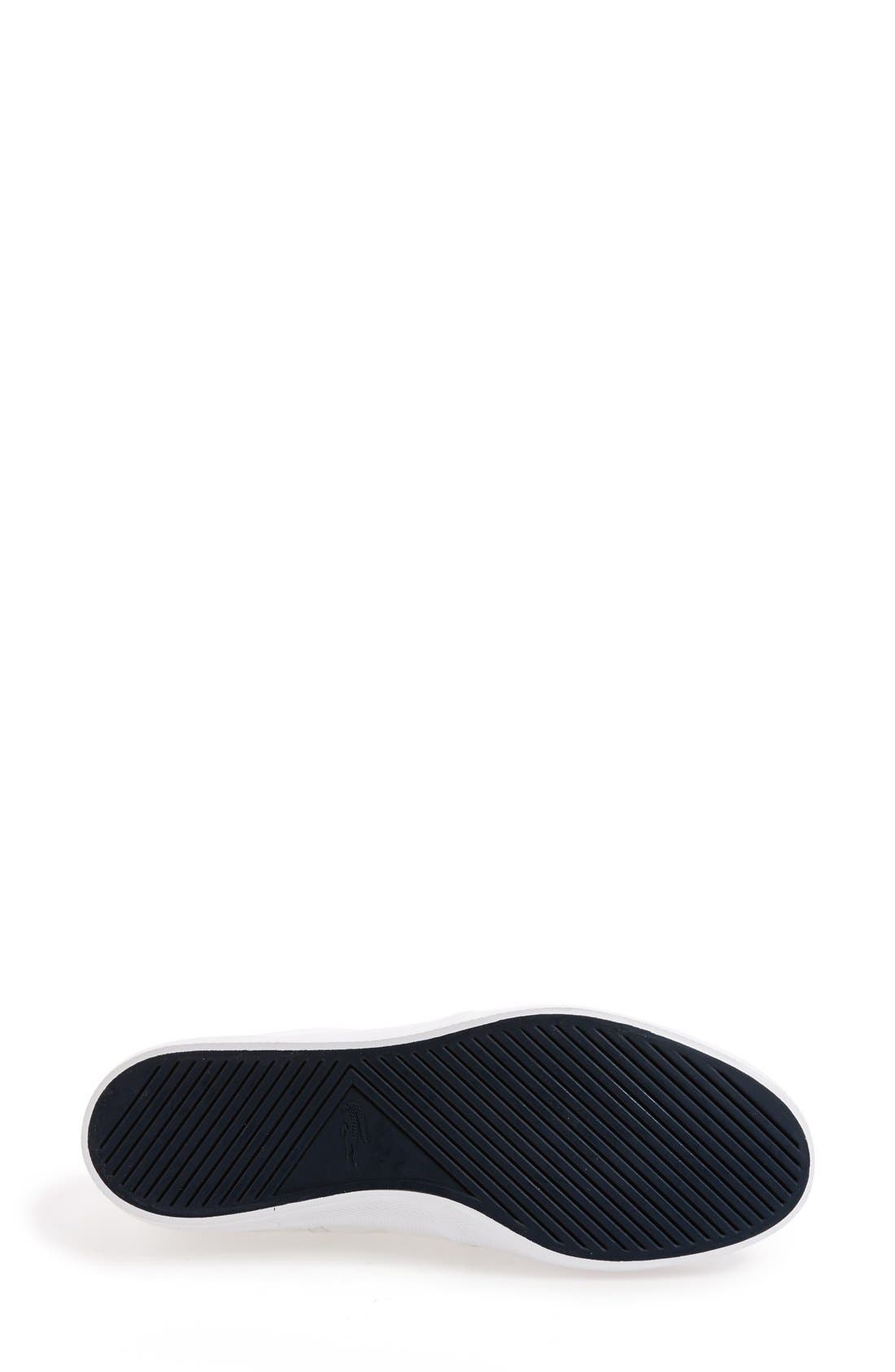 Lacoste 'Gazon Sport' Canvas Slip-On Sneaker, Alternate, color, 