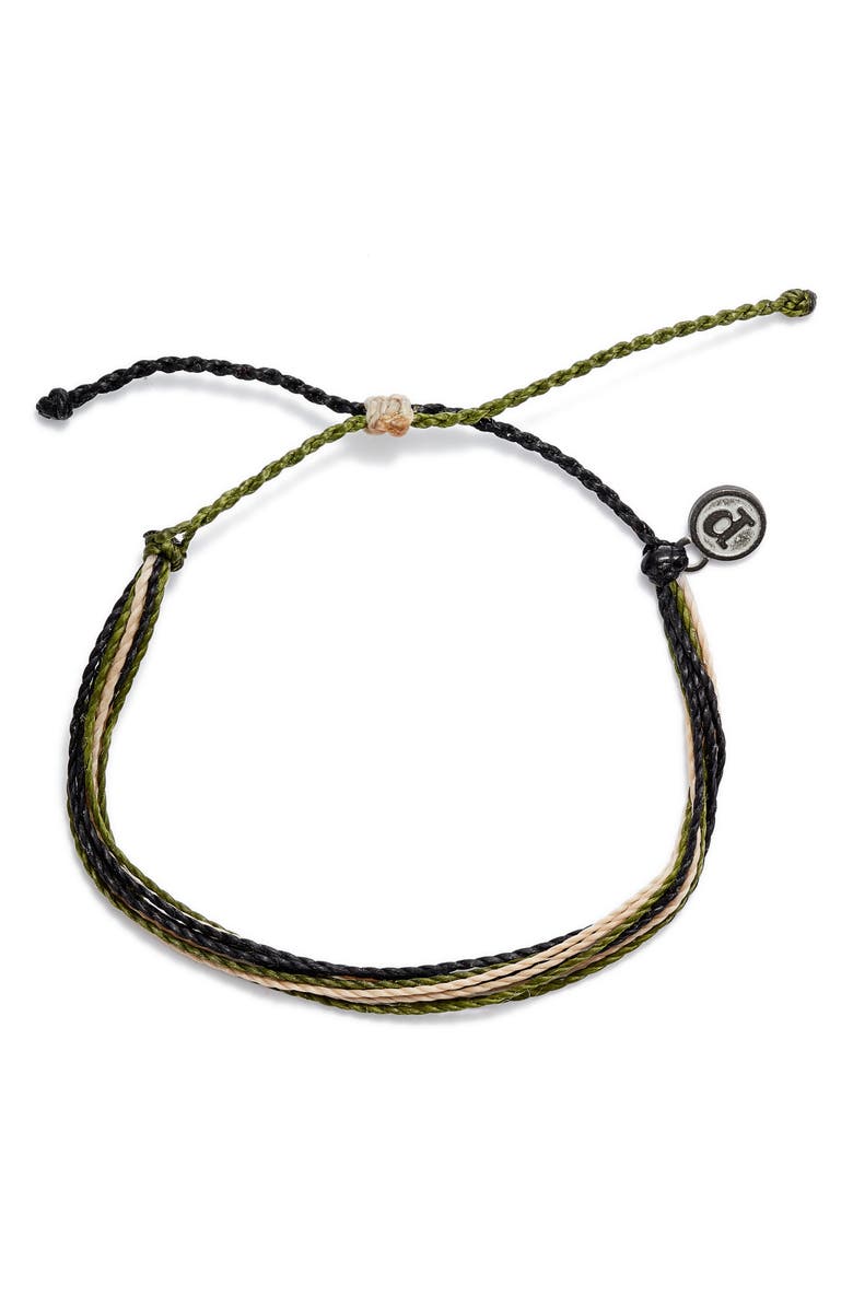 Pura Vida Original Multi Row String Bracelet, Main, color, 