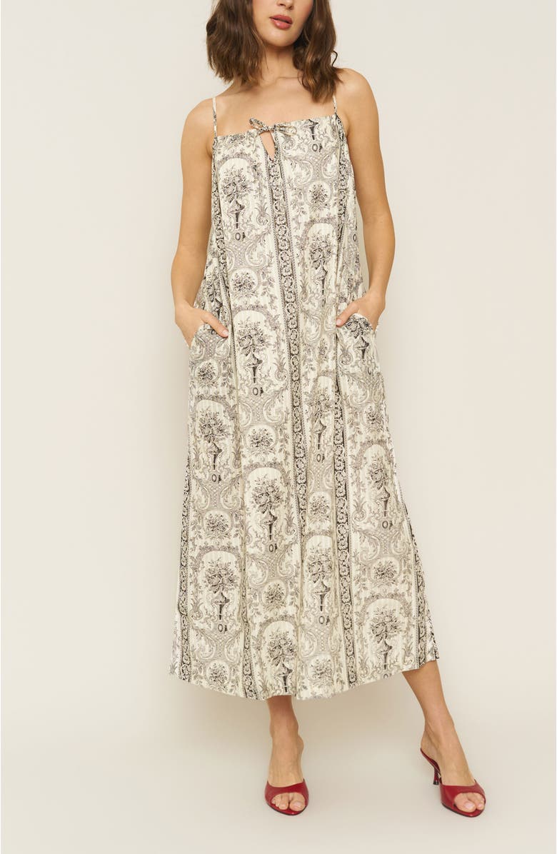 Whimsy + Row Soliel Dress, Main, color, Venetian Print