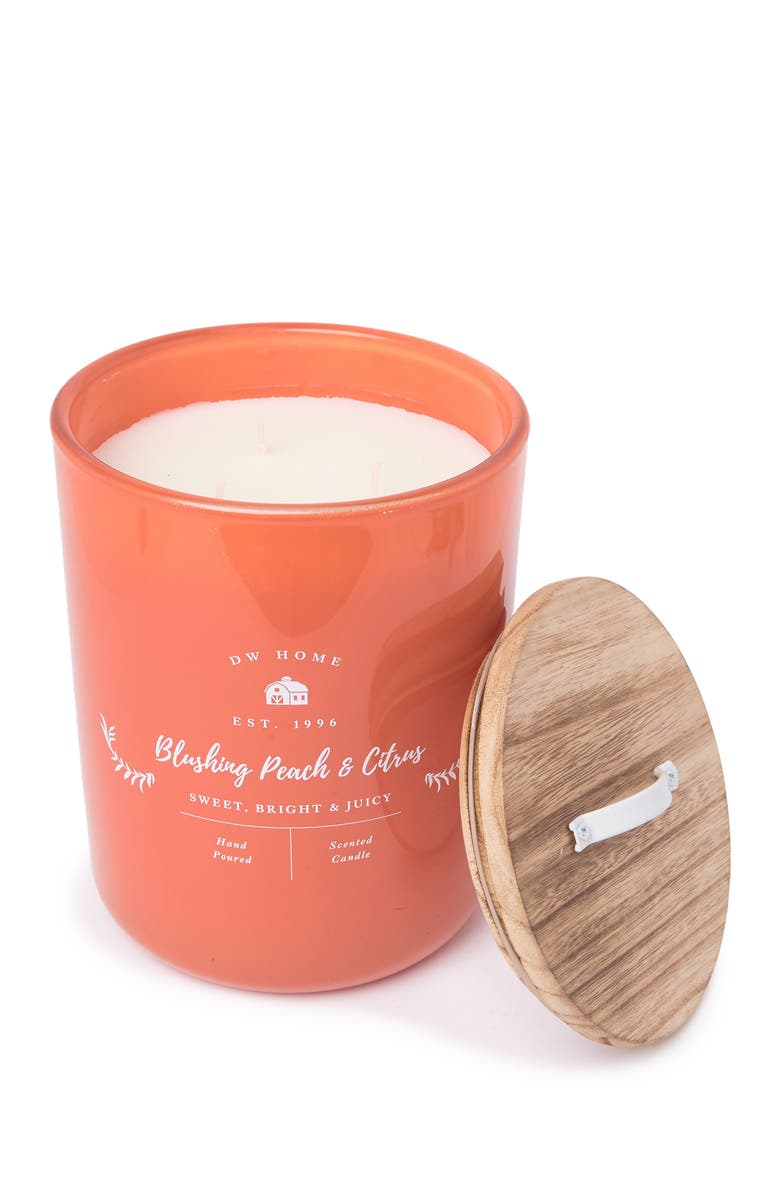 DW HOME Blushing Peach & Citrus 47 oz. Candle, Main, color, 