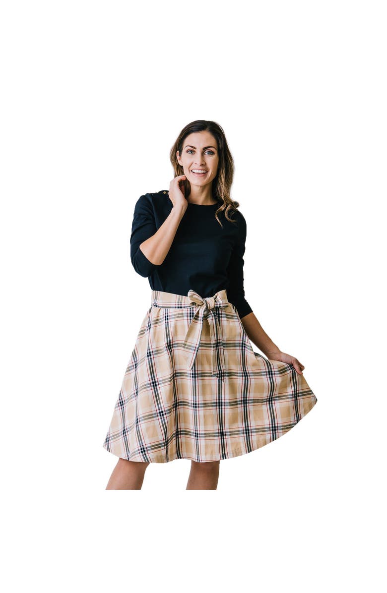Hope & Henry Women's French Skater Dress, Main, color,