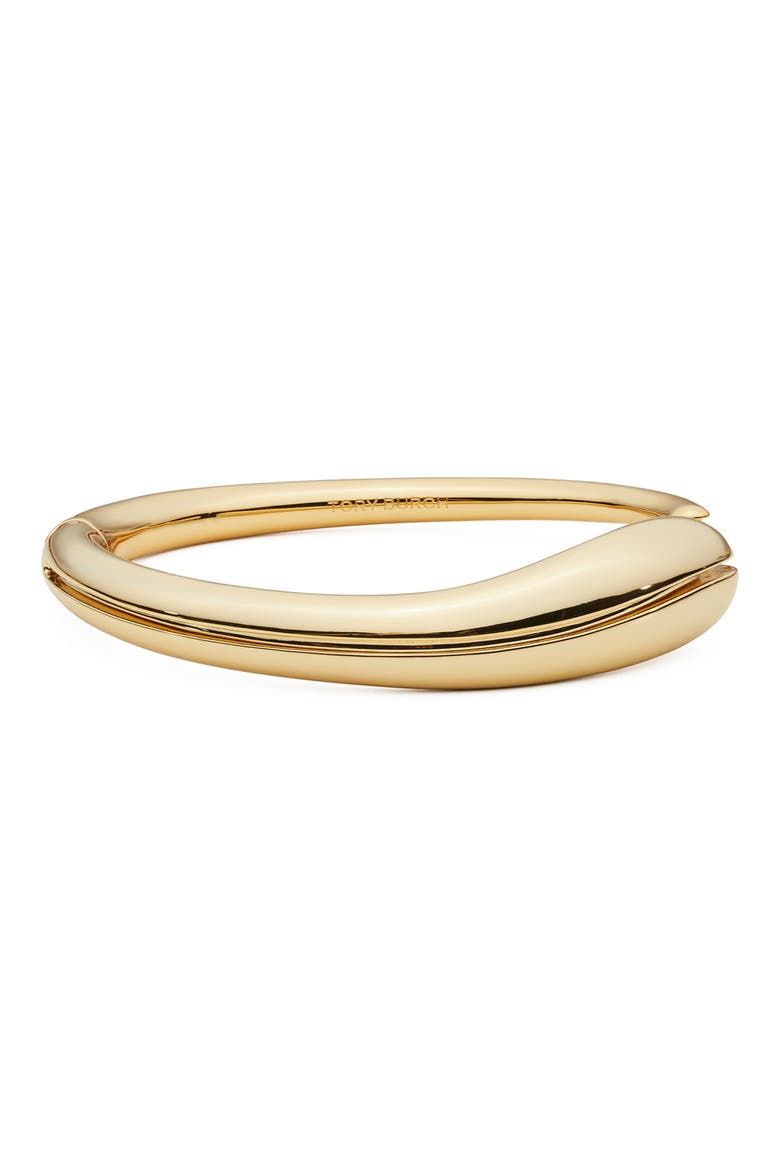 Pierced Thin Cuff, Main, color, LIGHT BRASS
