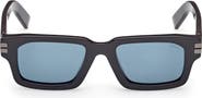 ZEGNA 51mm Rectangular Sunglasses