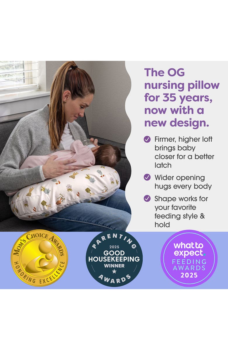 Boppy Nursing Pillow, Alternate, color, Tan Houseplants