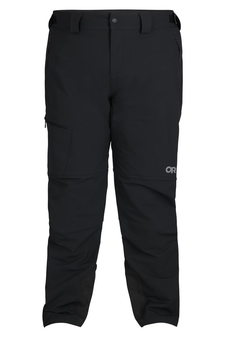 Cirque III Snow Pants, Alternate, color, BLACK
