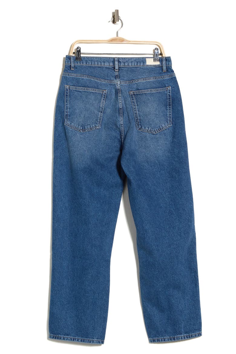Kendell Barrel Leg Jeans, Alternate, color, OPAL BEACH