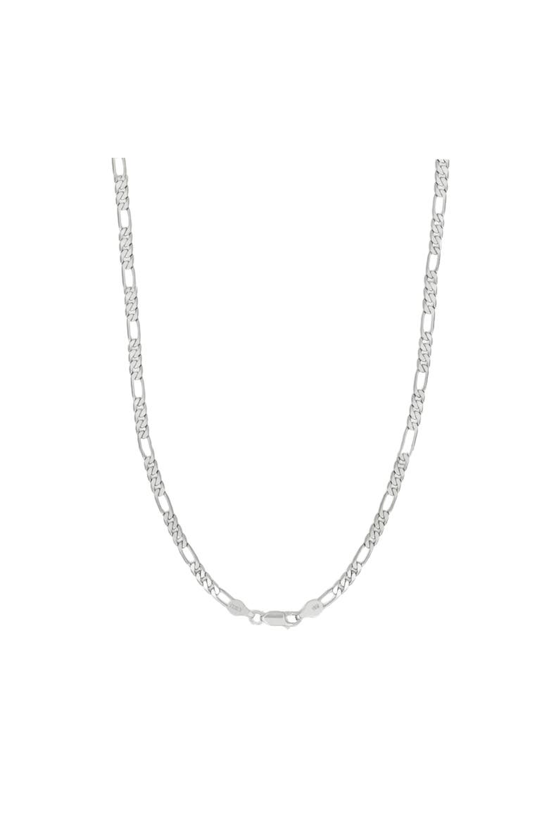 Sterling Silver 3.5MM Figaro Necklace, Main, color, Silver