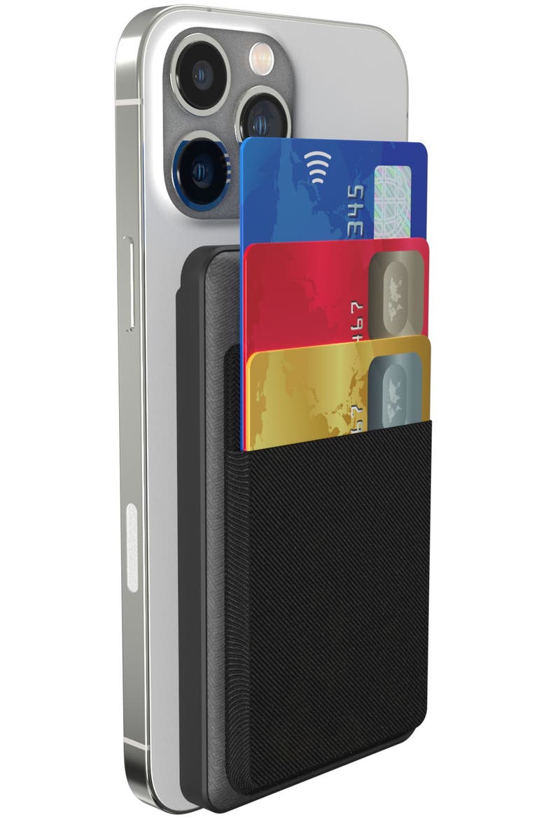 Snap+ Wireless Juice Pack Mini 5,000 mAh Power Bank with Wallet, Alternate, color, Black