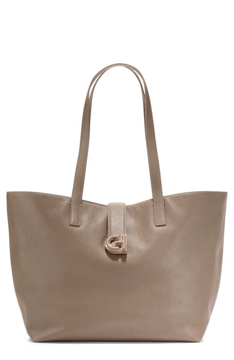 Simply Everything Leather Tote Bag