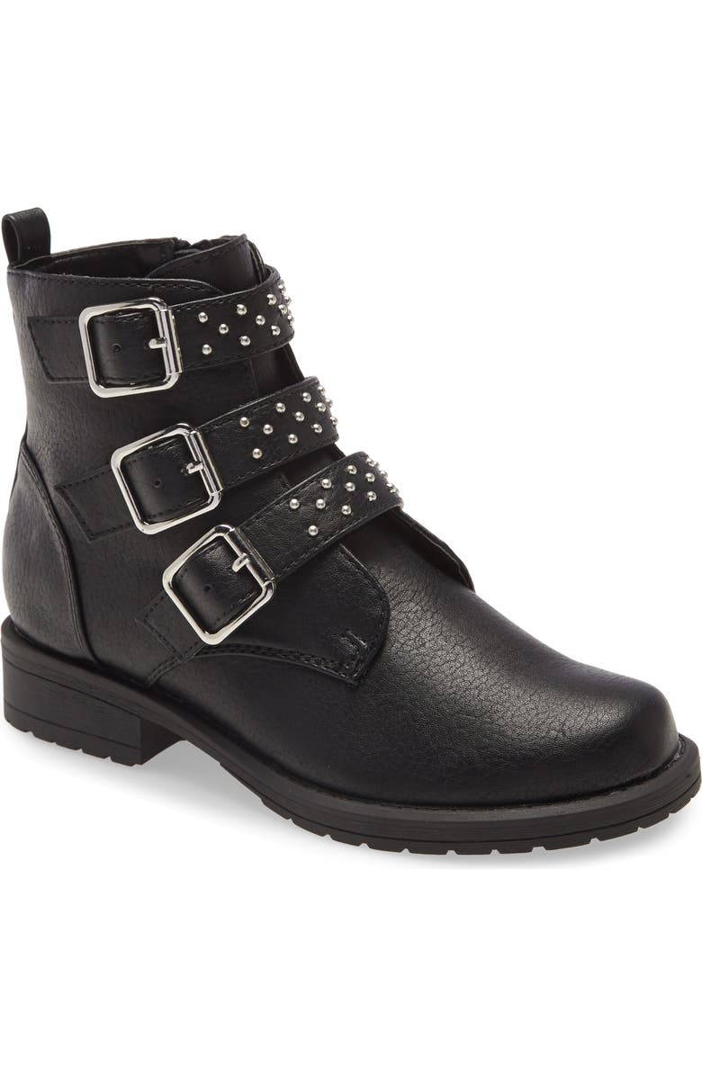 Treasure & Bond Triple Strap Moto Boot, Main, color,