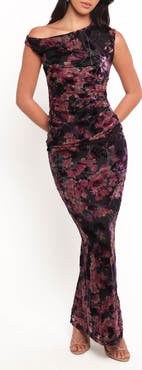 Petal & Pup Genevieve Burnout Maxi Dress