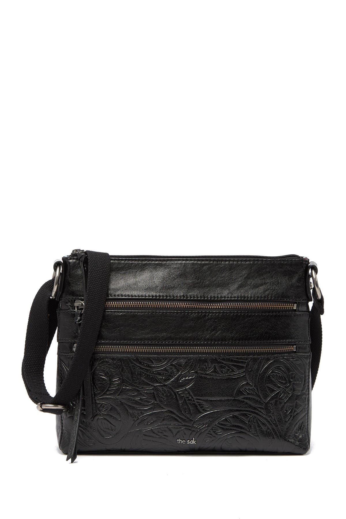 THE SAK COLLECTIVE Reseda Leather Crossbody, Main, color, 