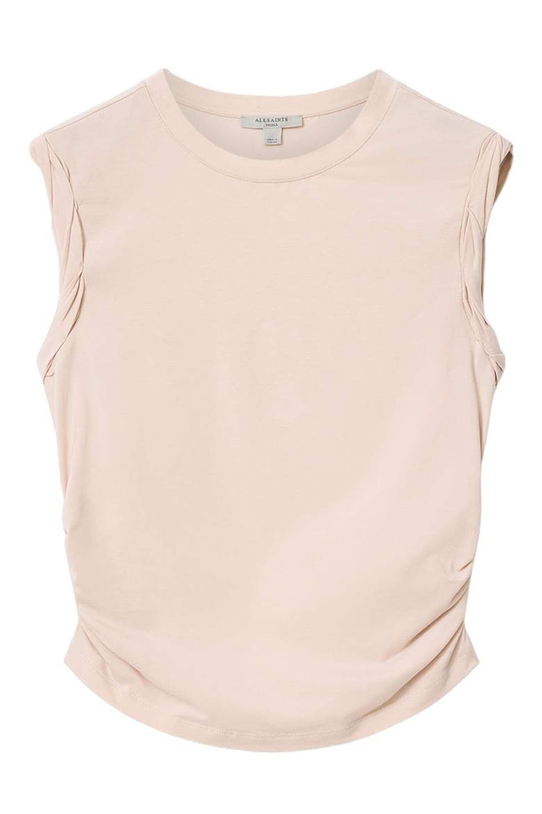 West Side Ruched Tank, Alternate, color, CRYSTAL PINK