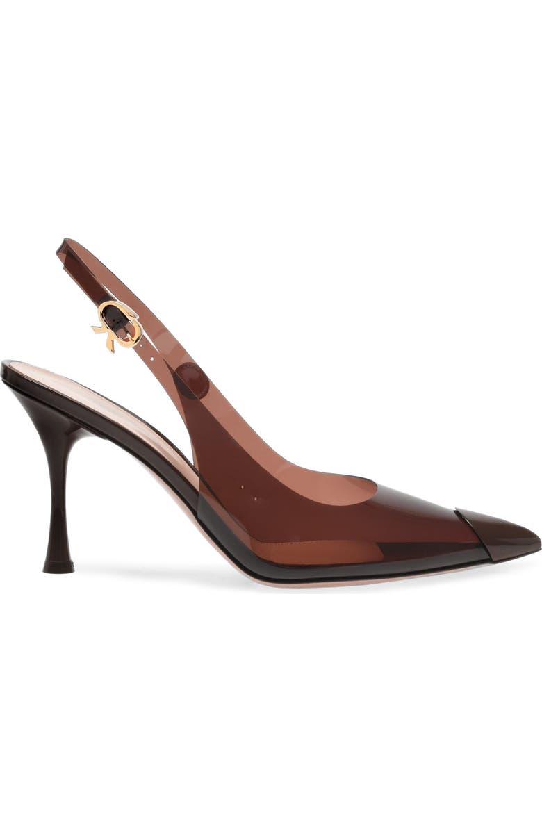 Gianvito Rossi Diana 85 Pump, Alternate, color, Brown Tpu