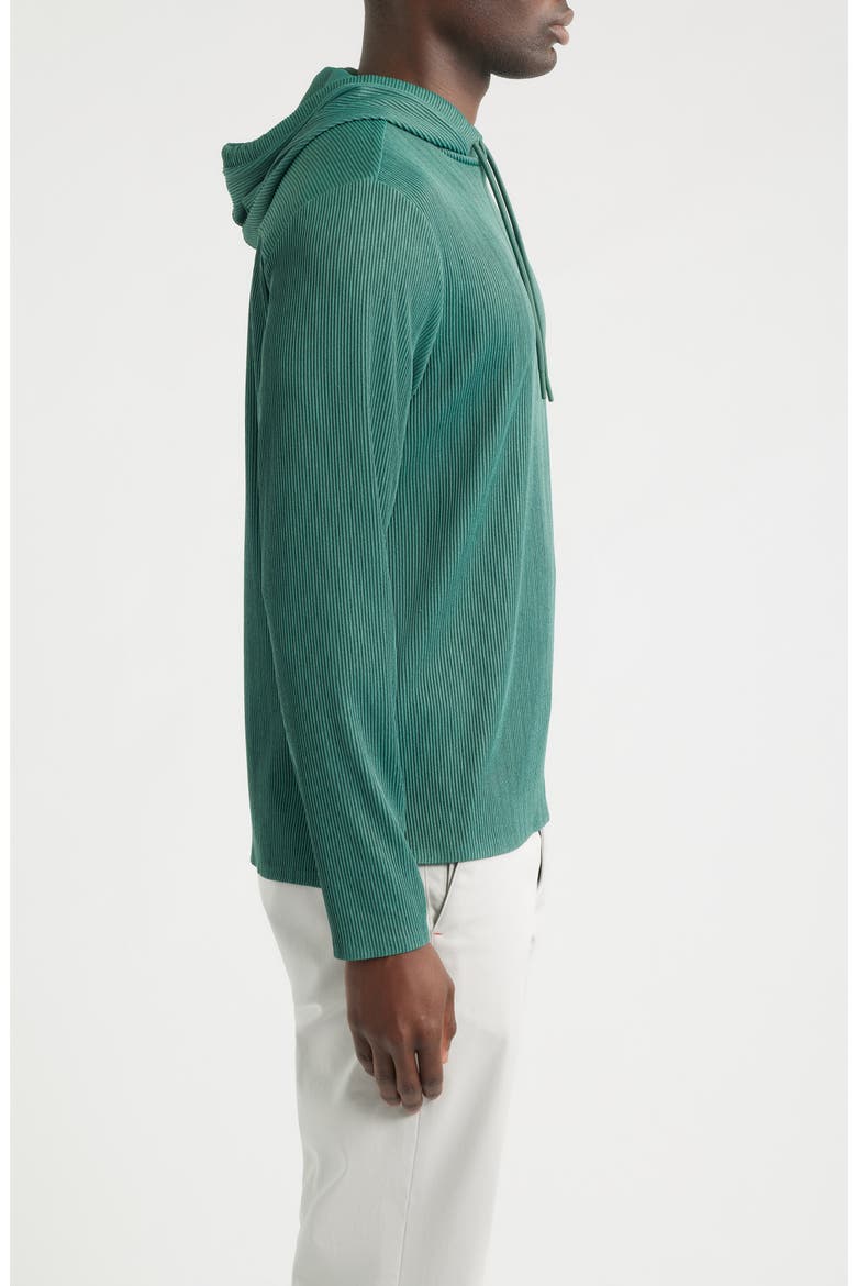 Hoppin Heathered Performance Hoodie, Alternate, color, HEATHER ZEST