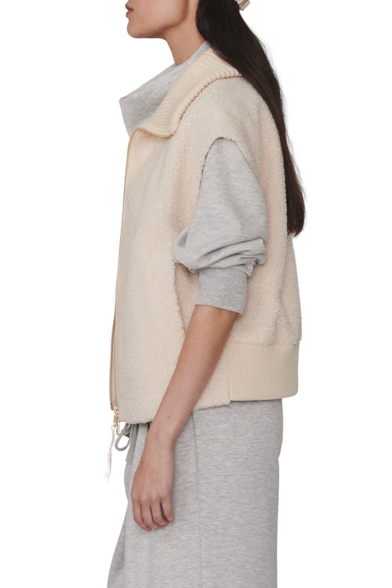 Dominic Fleece Gilet, Alternate, color, SANDSHELL