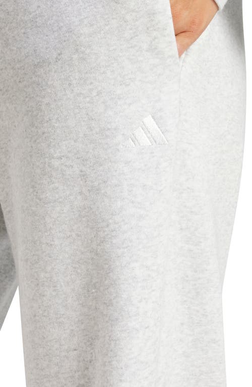 Adidas Originals Adidas Fleece Sweatpants In Gray
