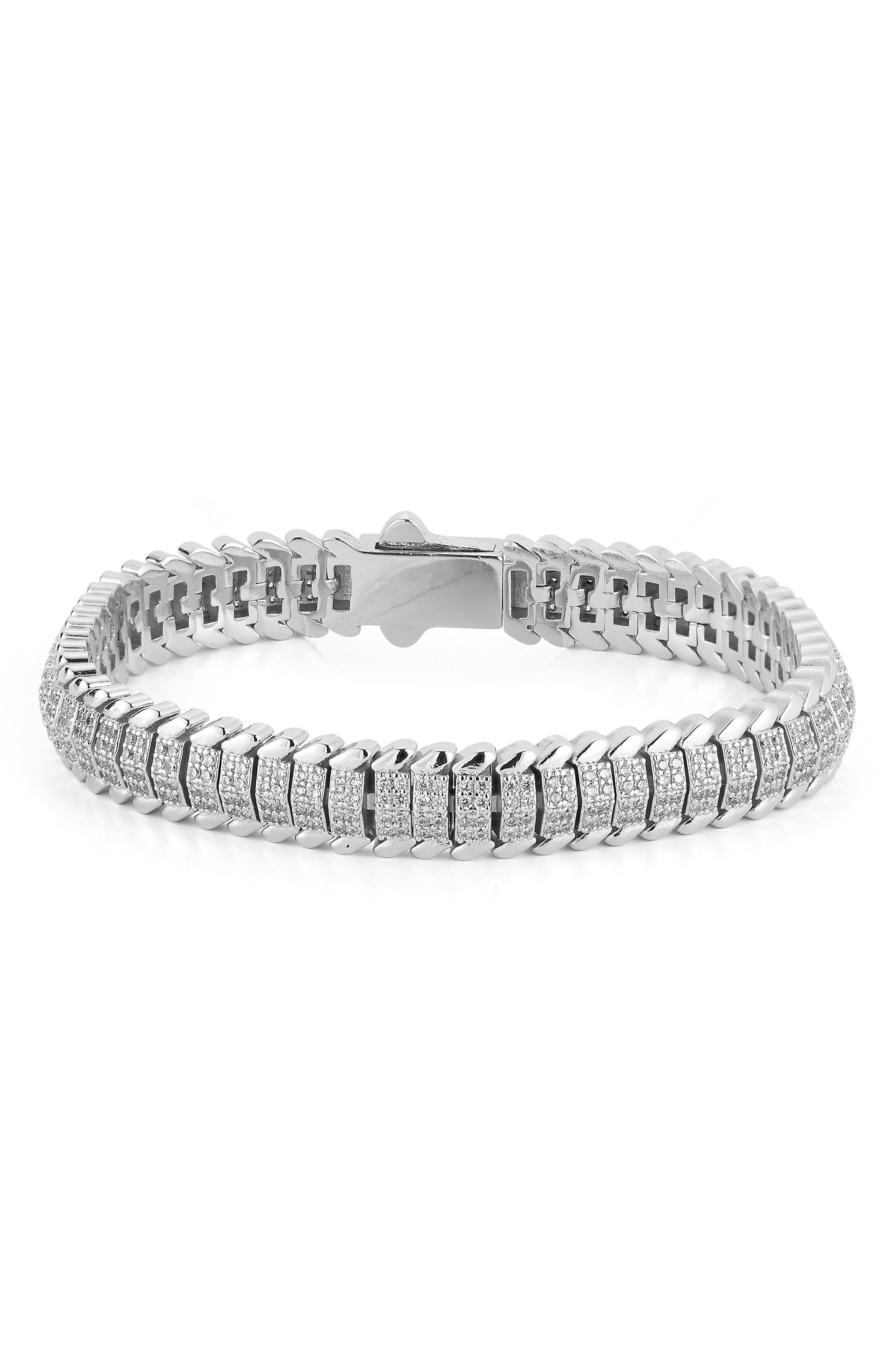 Cubic Zirconia Tennis Bracelet