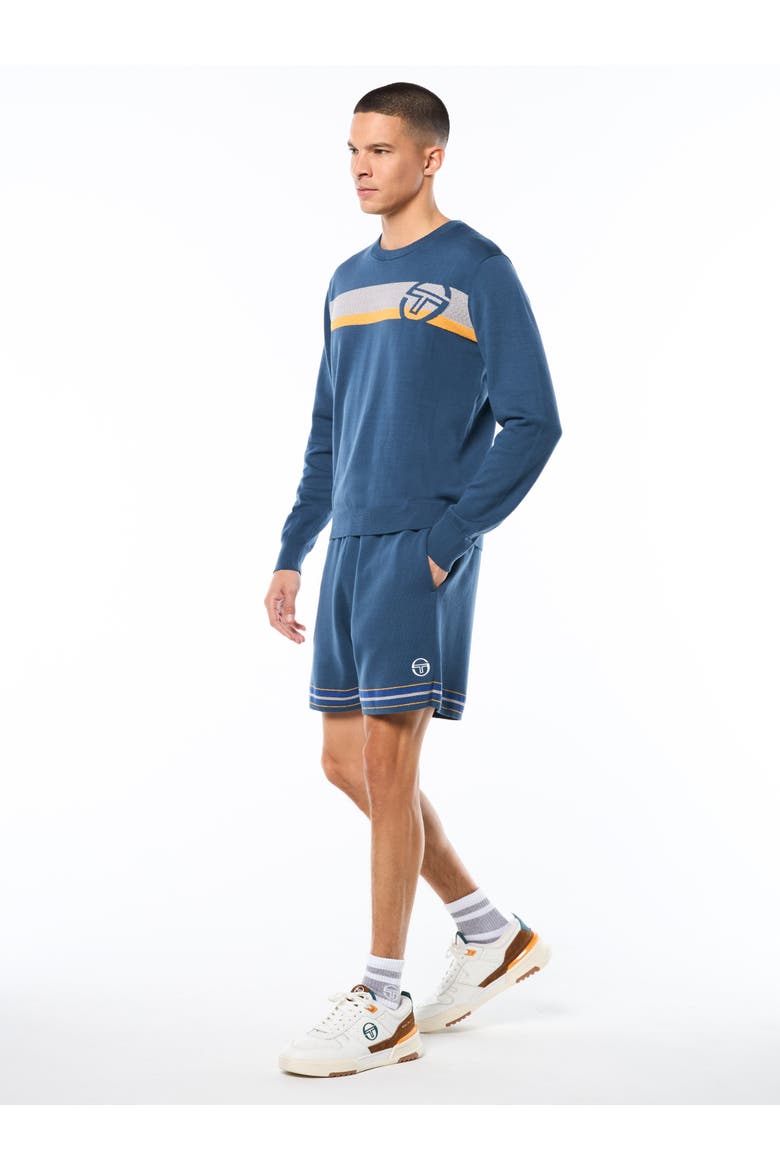 Fausto Crewneck Sweater, Alternate, color, KEY LARGO