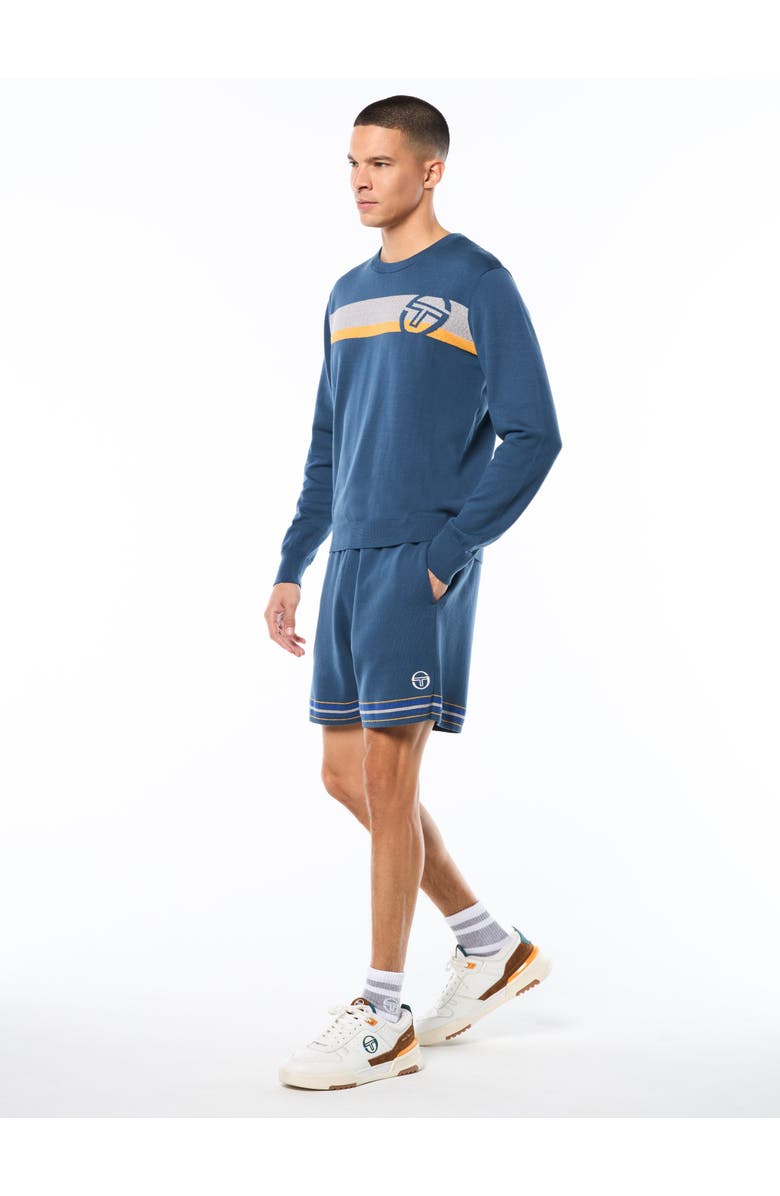 Sergio Tacchini Fausto Crewneck Sweater, Alternate, color, Key Largo