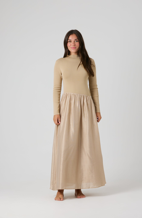 By Tess Collection Emme Dress In Brown