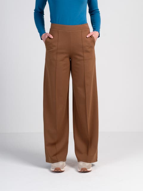 Ponte Wide Leg Pants