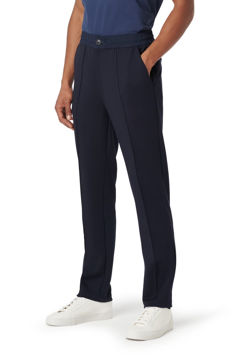 Stretch Knit Pants, Main, color, NAVY