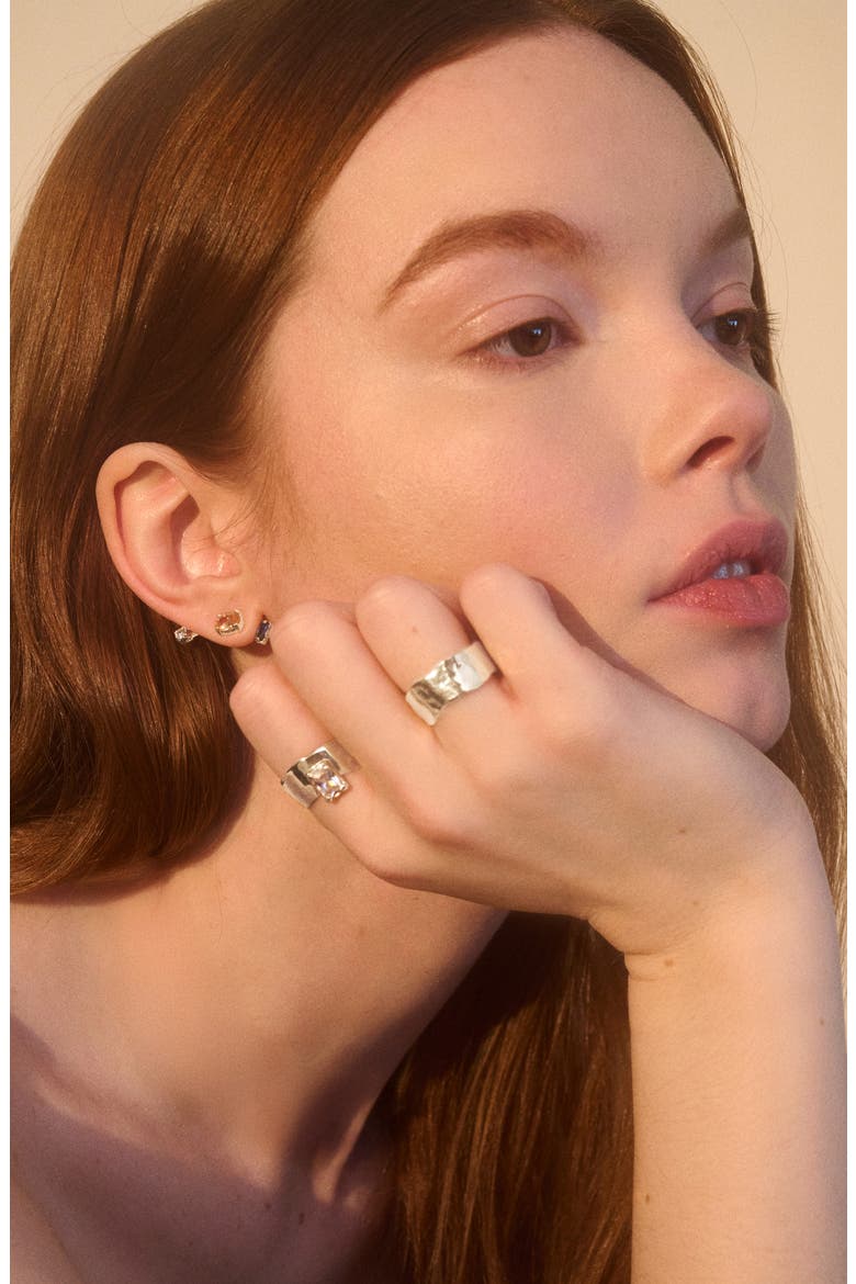 Wade Ring, Alternate, color, SILVER/CLEAR