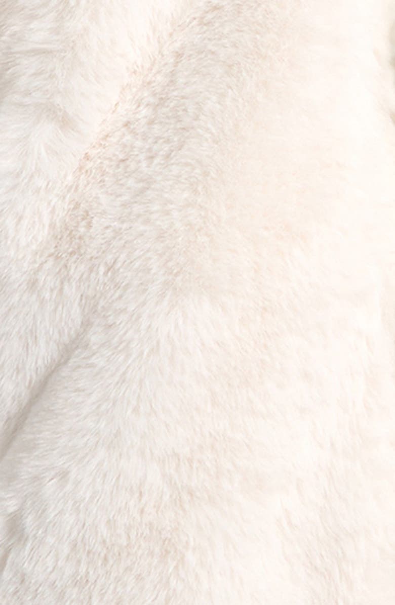 Moncler Kids' Viona Faux Fur Jacket, Alternate, color, White