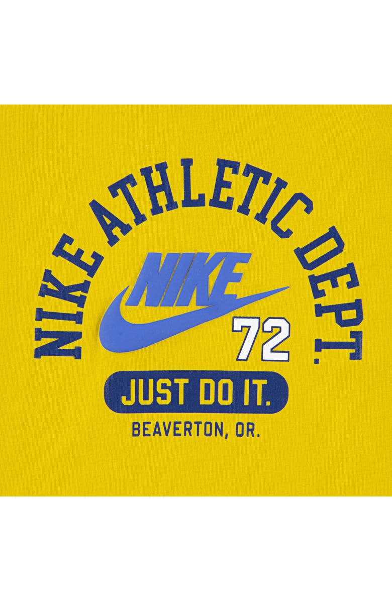 Nike Kids' P.E. Class Graphic T-Shirt, Alternate, color, Bright Citron