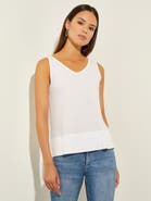 Misook V-Neck Soft Knit Tank Top
