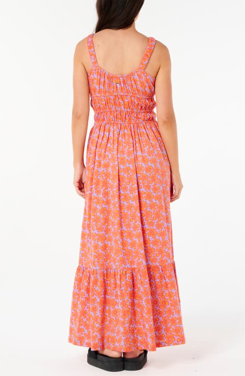 Rip Curl Neon Isles Tiered Maxi Dress