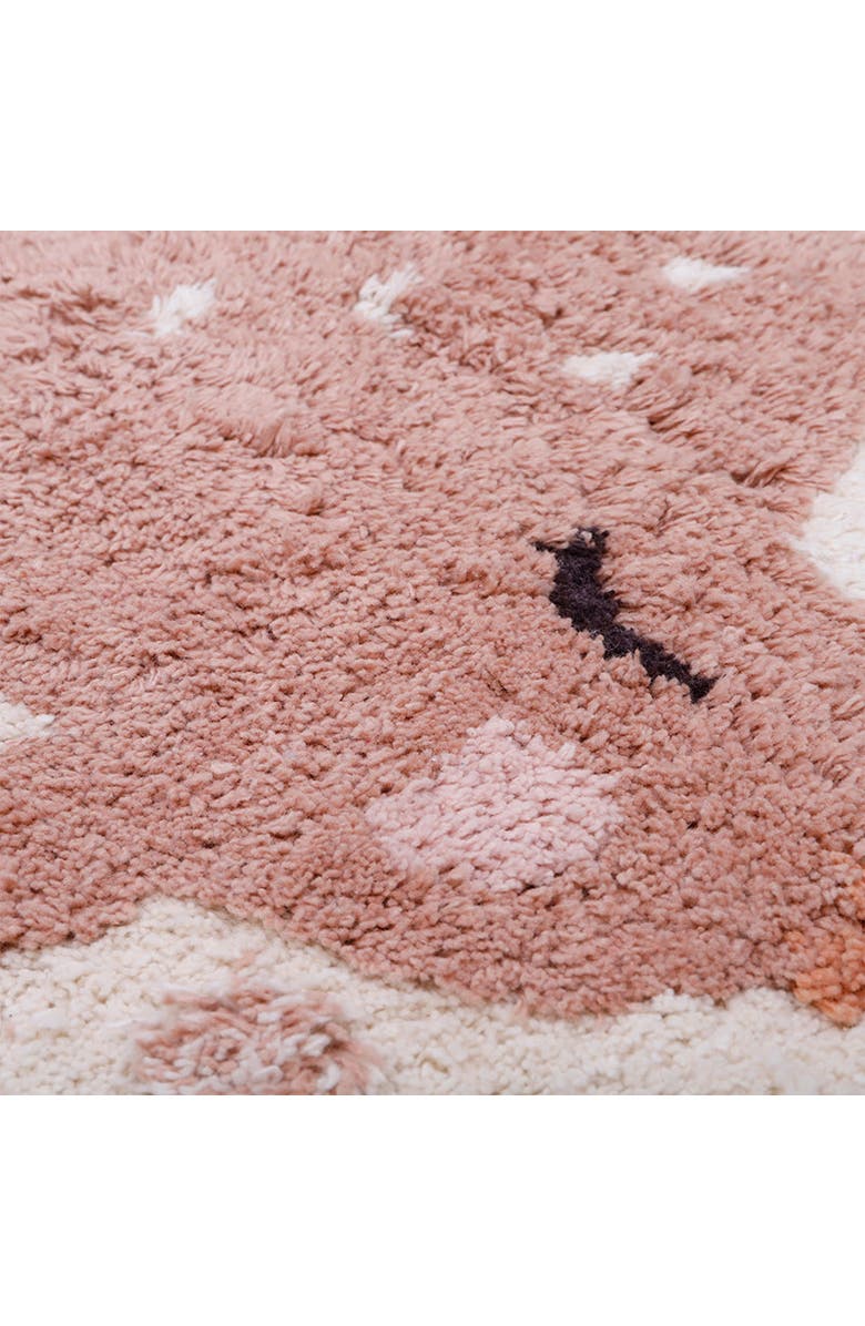 Nattiot Rug Birdy, Alternate, color, Off White / Pink Nude