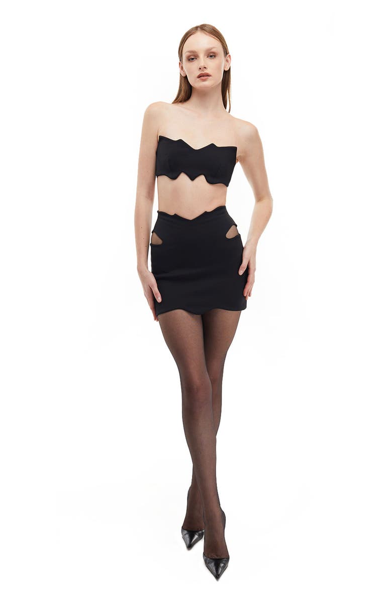 Butterfly Mini Dress, Main, color, Black