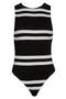selected Paddleboard Stripe Black/ Ecru