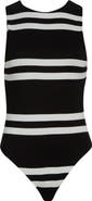 Alice + Olivia Rothy Stripe Bodysuit