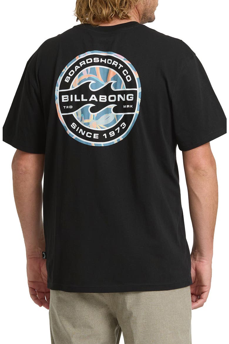 Hollow Premium Cotton Graphic T-Shirt, Alternate, color, BLACK