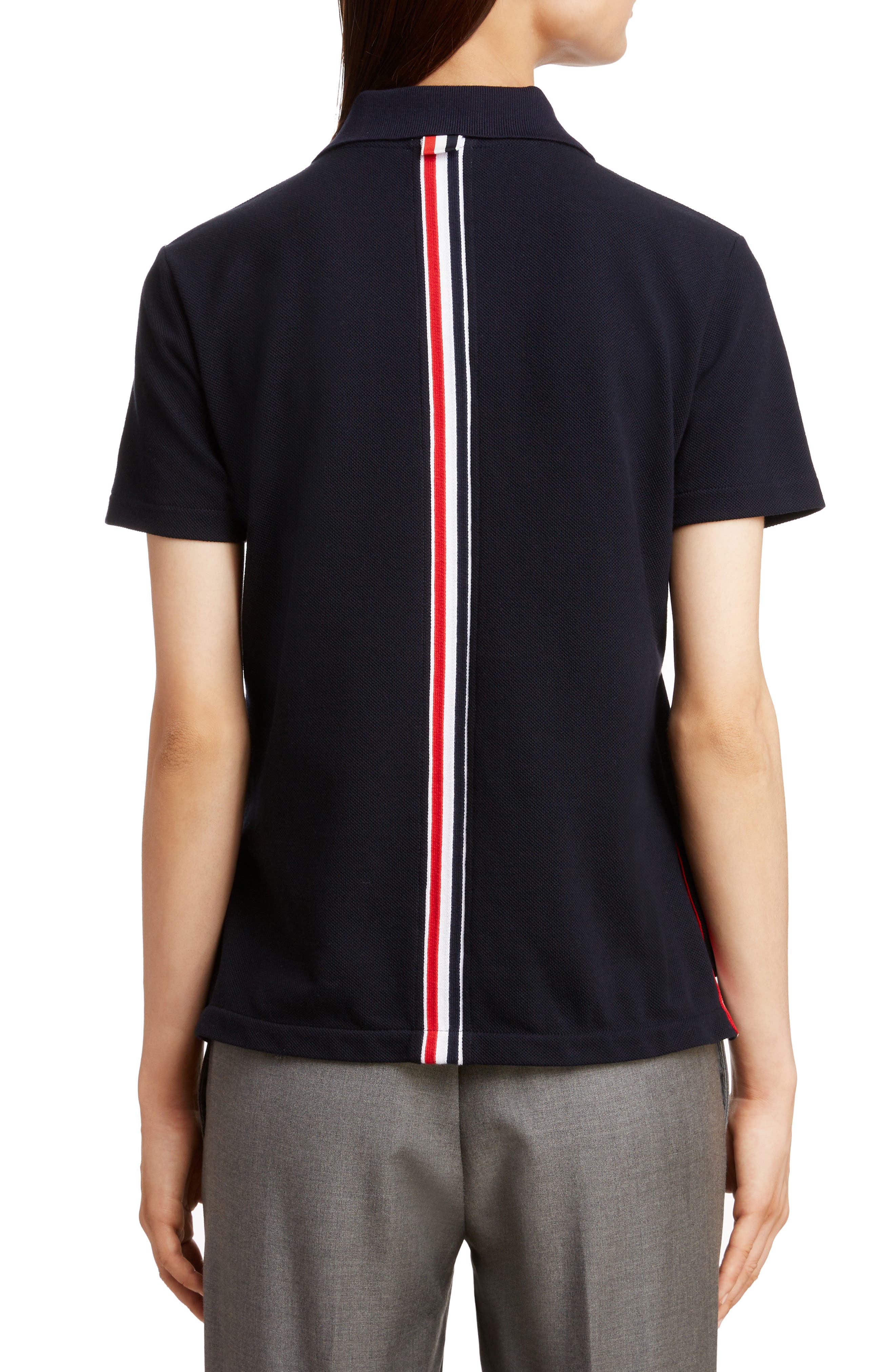 Stripe Pique Polo - image 4