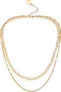 Vince Camuto Layered Chain Pendant Necklace