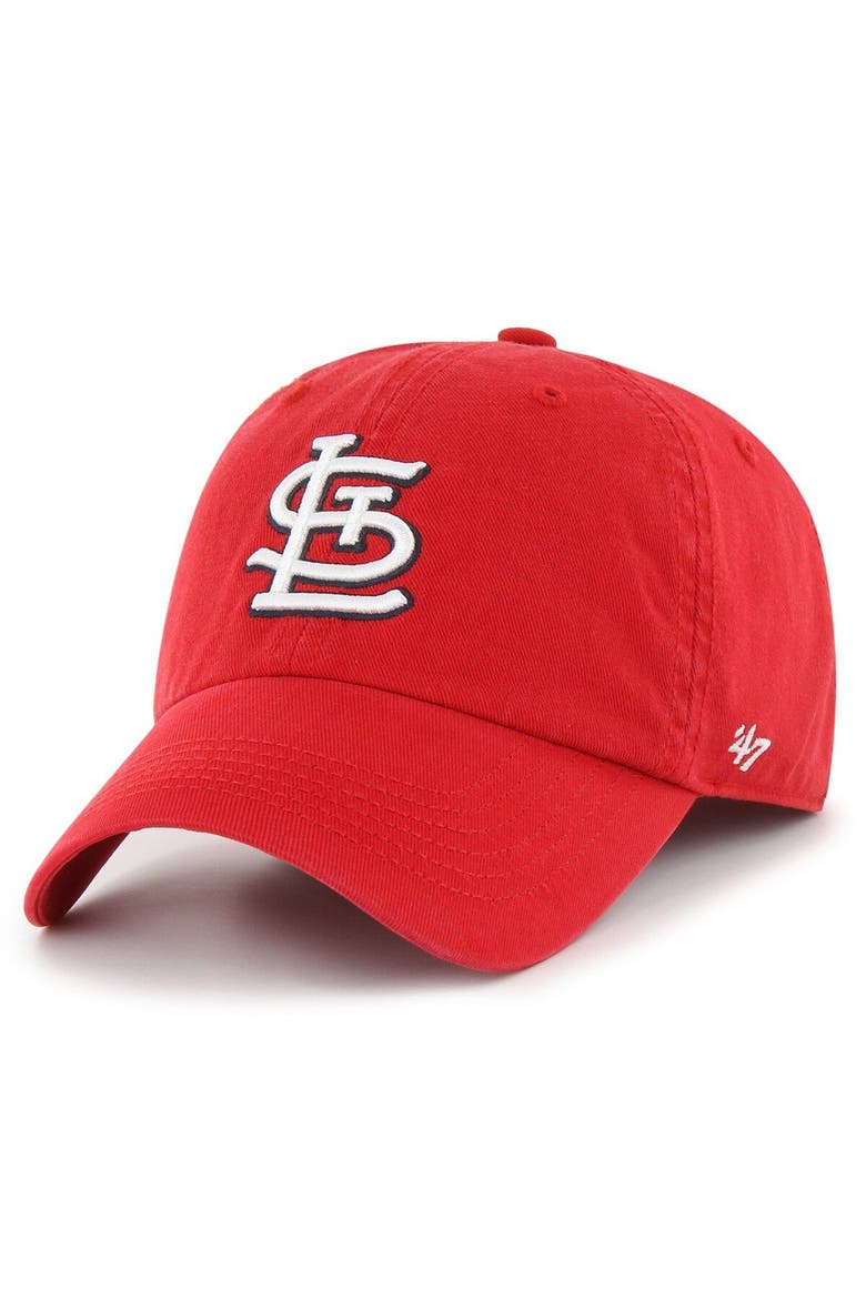 Men's '47 Red St. Louis Cardinals Franchise Logo Fitted Hat, Main, color, Red