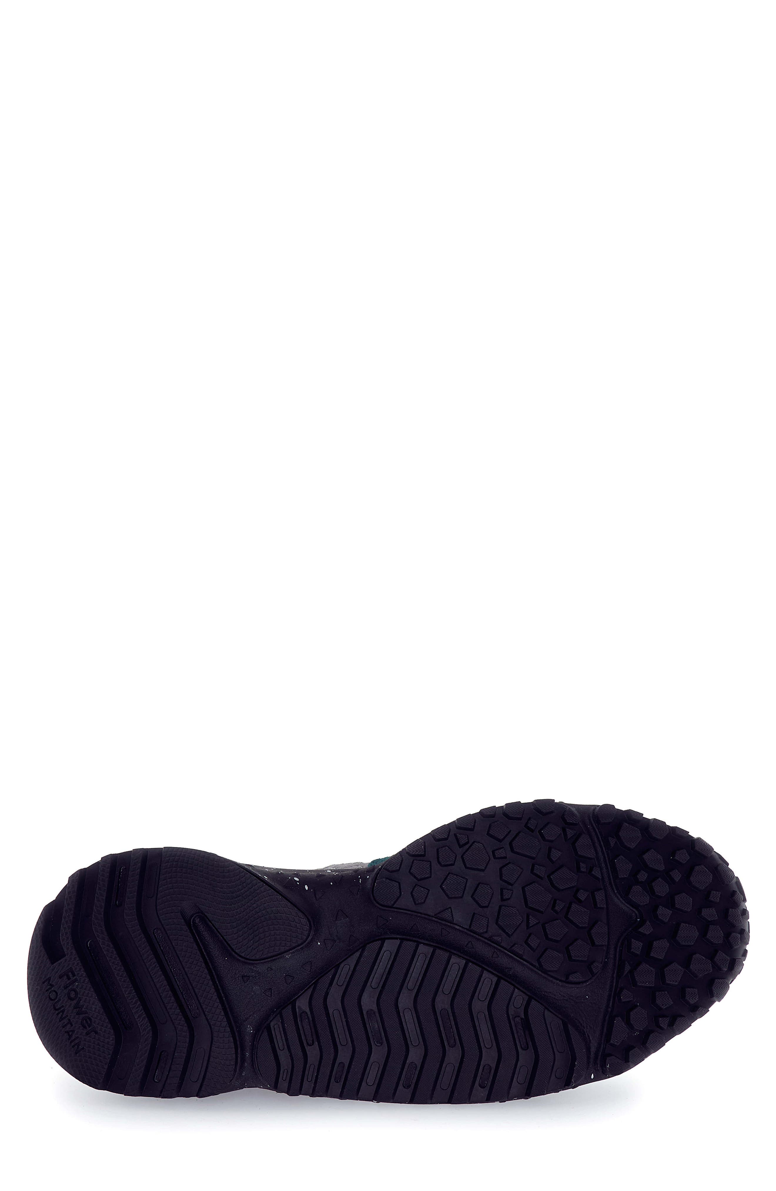 Flower MOUNTAIN Solin Uni Sneaker, Alternate, color, Dark Grey/ Green