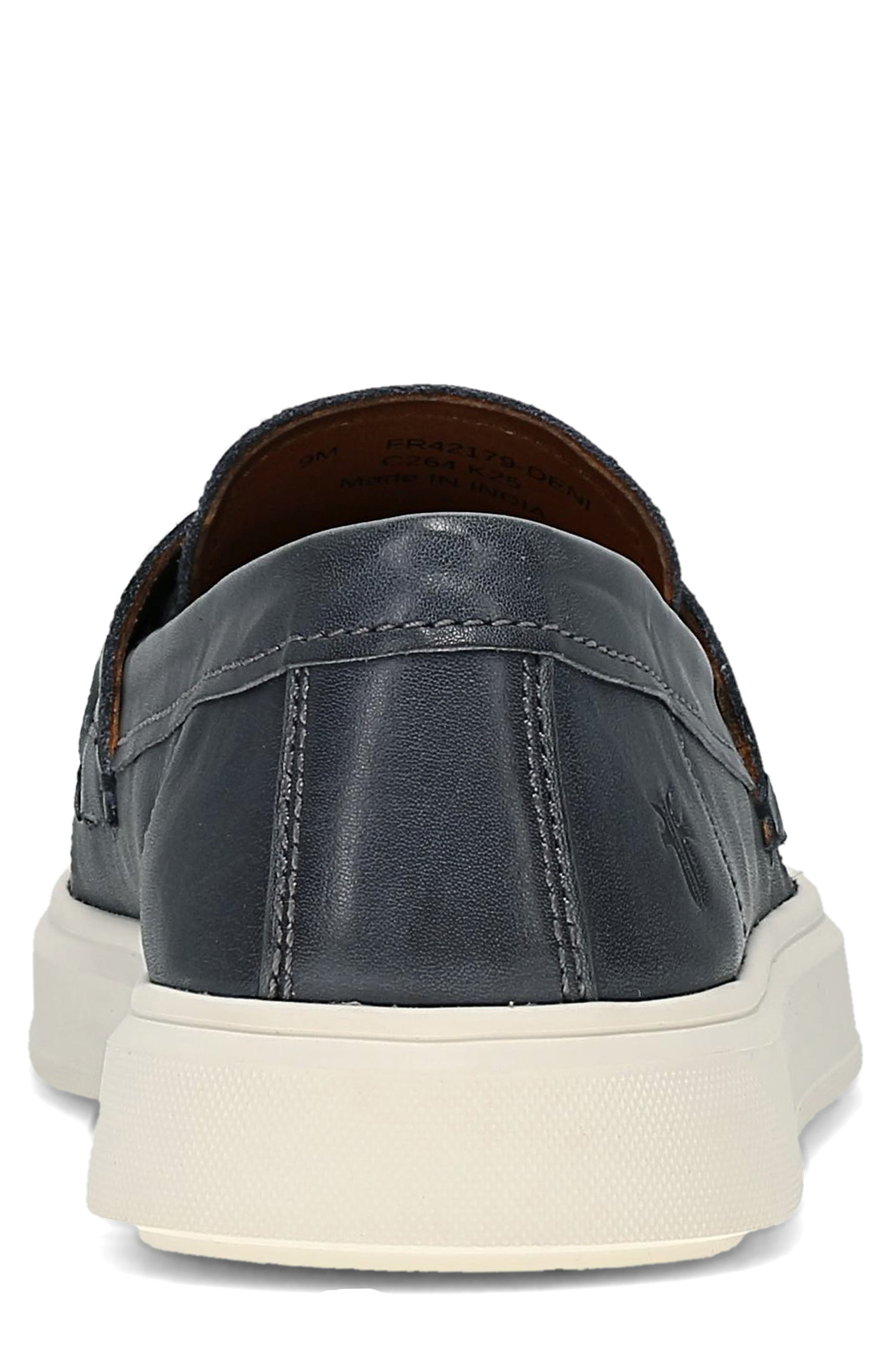 Beau Penny Loafer Sneaker, Alternate, color, DENIM