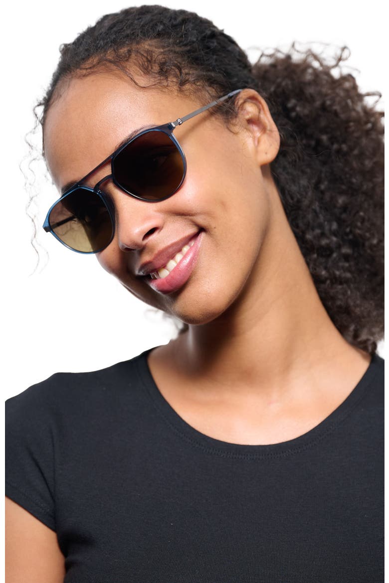 702 Sunglasses, Alternate, color, Matte Aqua