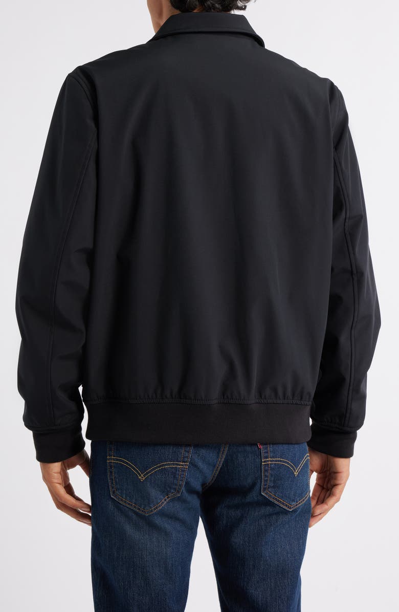 Levi's<sup>®</sup> Laydown Collar Water Resistant Insulated Bomber Jacket, Alternate, color, Black