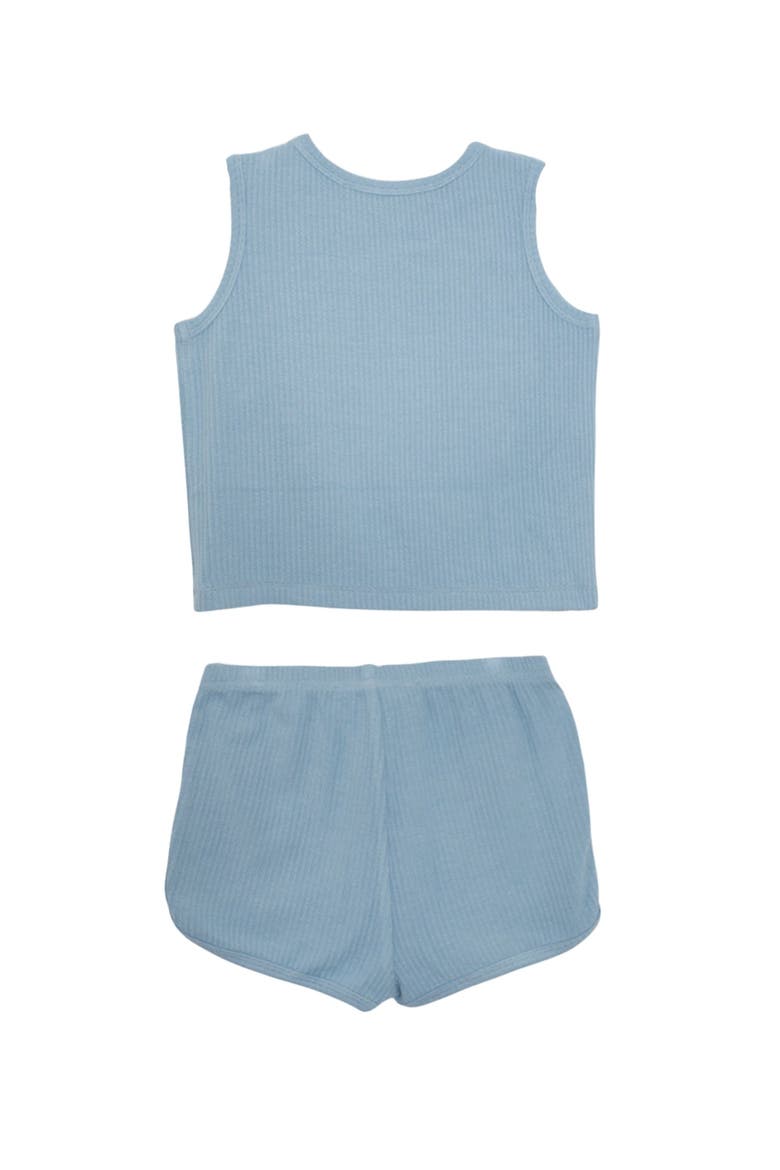 Caleb Sleeveless Two Piece Set, Alternate, color, Blue