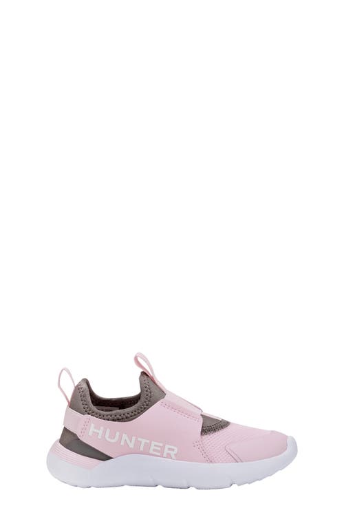 Hunter Kids' Gemini Sneaker In Light Pink